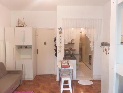 Kitnet para Venda, em Guaruj, bairro Pitangueiras, 1 dormitrio, 1 banheiro