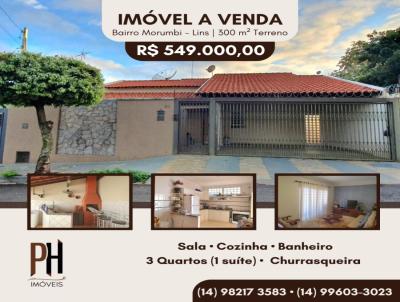 Casa para Venda, em Lins, bairro Residencial Morumbi, 3 dormitrios, 1 sute