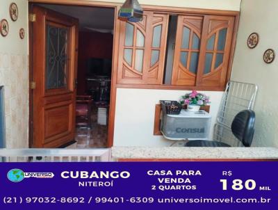 Casa para Venda, em Niteri, bairro Cubango, 2 dormitrios, 1 banheiro, 1 vaga