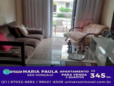 Apartamento para Venda, em So Gonalo, bairro Maria Paula, 2 dormitrios, 1 banheiro, 1 vaga