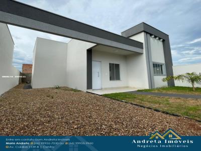 Casa para Venda, em Primavera do Leste, bairro BURITIS V, 2 dormitrios, 2 banheiros, 1 sute, 1 vaga