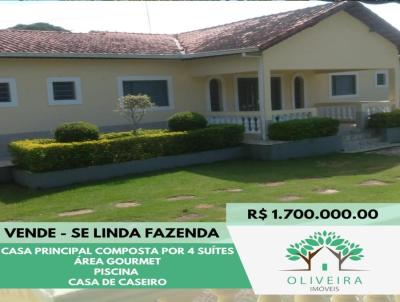 Fazenda para Venda, em , bairro -, 4 sutes