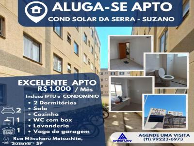 Apartamento para Locao, em Suzano, bairro Chcara Estncia Paulista, 2 dormitrios, 1 banheiro, 1 vaga