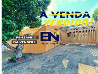 Casa para Venda, em Presidente Prudente, bairro NOVO BONGIOVANI, 3 dormitrios, 2 banheiros, 1 sute, 2 vagas