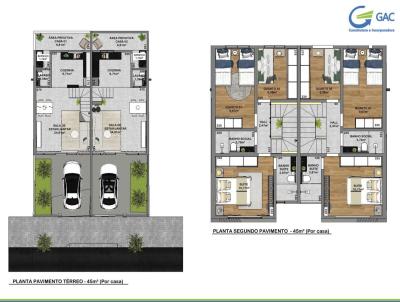 Casa Geminada para Venda, em Belo Horizonte, bairro Santa Amlia, 3 dormitrios, 3 banheiros, 1 sute, 2 vagas