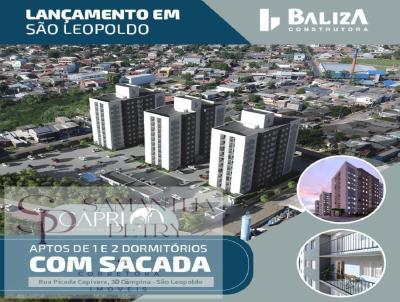 Apartamento para Venda, em São Leopoldo, bairro Campina, 2 dormitórios, 1 banheiro, 1 vaga
