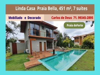 Casa em Condomnio para Venda, em Mata de So Joo, bairro Praia do Forte, 7 dormitrios, 7 banheiros, 7 sutes, 8 vagas