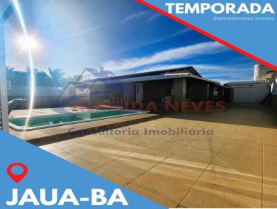 Casa para Temporada, em Camaari, bairro Jaua, 2 dormitrios, 2 banheiros, 4 vagas