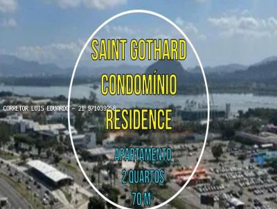 Apartamento para Venda, em Rio de Janeiro, bairro Barra da Tijuca, 2 dormitrios, 2 banheiros, 1 sute, 2 vagas