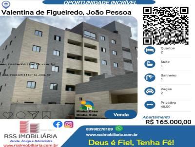 Apartamento para Venda, em Joo Pessoa, bairro Valentina de Figueiredo, 2 dormitrios, 1 banheiro, 1 sute, 2 vagas