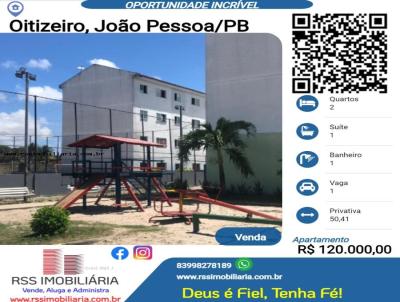 Apartamento para Venda, em Joo Pessoa, bairro Oitizeiro, 2 dormitrios, 1 banheiro, 1 sute, 1 vaga