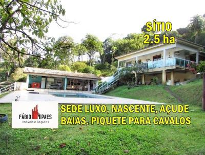 Stio para Venda, em Cachoeiras de Macacu, bairro Guapiau, 5 dormitrios, 4 banheiros, 1 sute