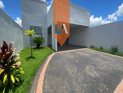 Casa para Venda, em Araguari, bairro Jardim Interlagos II, 3 dormitrios, 1 banheiro, 1 sute, 6 vagas
