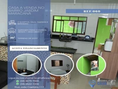 Casa para Venda, em Uberaba, bairro Bairro Jardim Maracana, 2 dormitrios, 1 banheiro, 4 vagas