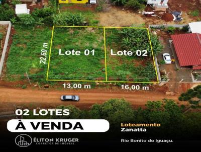 Lote para Venda, em Rio Bonito do Iguau, bairro Loteamento Zanatta
