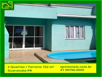 Casa para Venda, em Guaratuba, bairro Brejatuba, 2 dormitrios, 1 banheiro, 1 sute, 2 vagas