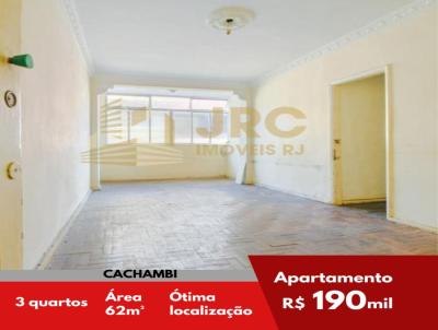 Apartamento para Venda, em Rio de Janeiro, bairro Cachambi, 3 dormitrios, 1 banheiro