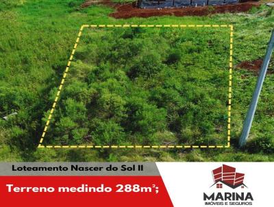 Terreno para Venda, em Tenente Portela, bairro Nascer do Sol II