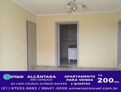 Apartamento para Venda, em So Gonalo, bairro Alcntara, 2 dormitrios, 2 banheiros, 1 vaga