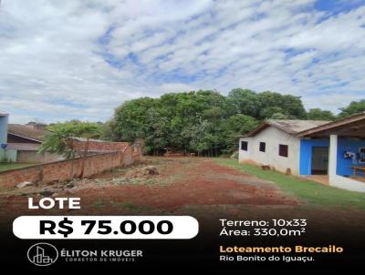 Lote para Venda, em Rio Bonito do Iguau, bairro Loteamento Brecailo