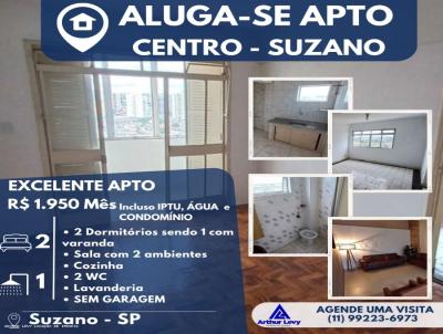 Apartamento para Locao, em Suzano, bairro Centro, 2 dormitrios, 2 banheiros