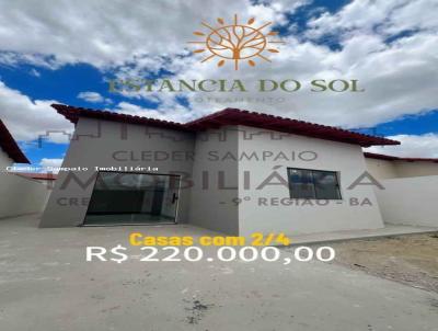 Casa para Venda, em Teixeira de Freitas, bairro Estncia do Sol, 2 dormitrios, 1 banheiro, 1 sute, 1 vaga