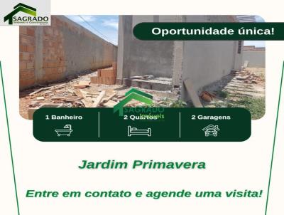 Casa para Venda, em Sete Lagoas, bairro JARDIM PRIMAVERA, 2 dormitrios, 1 banheiro, 2 vagas