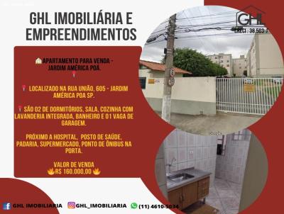 Apartamento para Venda, em Po, bairro Jardim America, 2 dormitrios, 1 banheiro, 1 vaga