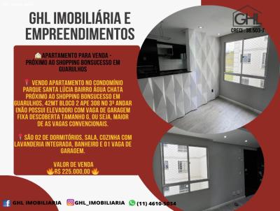Apartamento para Venda, em Guarulhos, bairro gua Chata, 2 dormitrios, 1 banheiro, 1 vaga