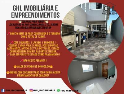 Casa / Sobrado para Venda, em Itaquaquecetuba, bairro Jardim Itaqu, 2 dormitrios, 2 banheiros, 2 vagas