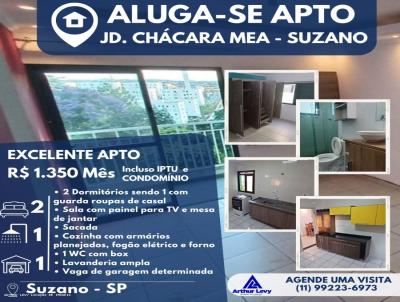 Apartamento para Locao, em Suzano, bairro Jardim Chcara Ma, 2 dormitrios, 1 banheiro, 1 vaga