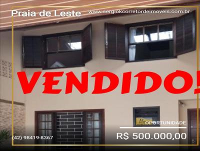 Sobrado para Venda, em Pontal do Paran, bairro Praia de Leste, 4 dormitrios, 2 banheiros, 1 sute, 2 vagas