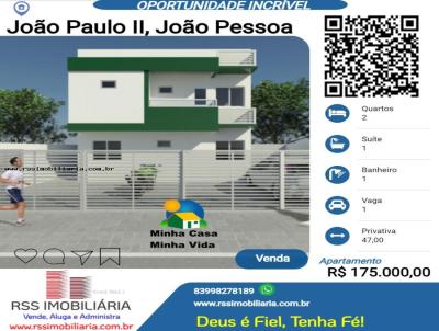 Apartamento para Venda, em Joo Pessoa, bairro Joo Paulo II, 2 dormitrios, 1 banheiro, 1 sute, 1 vaga