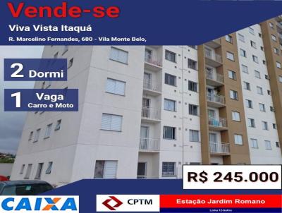 Apartamento para Venda, em Itaquaquecetuba, bairro Vila Monte Belo, 2 dormitrios, 1 banheiro, 1 vaga