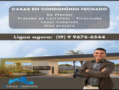 Casa em Condomnio para Venda, em Piracicaba, bairro Glebas Califrnia, 2 dormitrios, 1 banheiro, 2 vagas