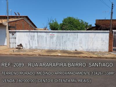 Terreno para Venda, em Araguari, bairro SANTIAGO