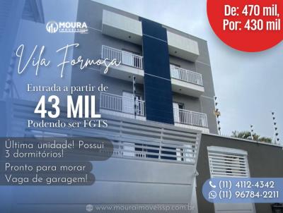 Apartamento para Venda, em So Paulo, bairro Vila Formosa, 3 dormitrios, 1 banheiro, 1 vaga