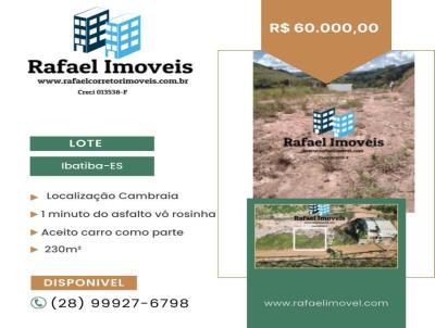 Lote para Venda, em , bairro Cambraia