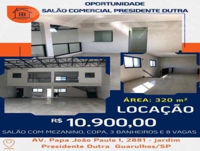 Sala Comercial para Locao, em Guarulhos, bairro Presidente Dutra, 8 vagas