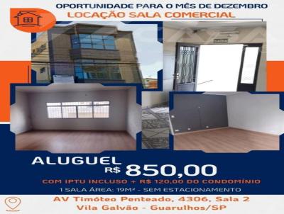 Sala Comercial para Locao, em Guarulhos, bairro Vila Galvo