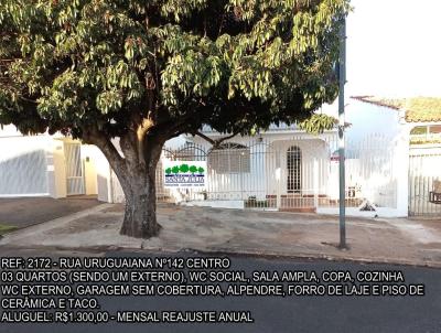 Casa para Locao, em Araguari, bairro CENTRO