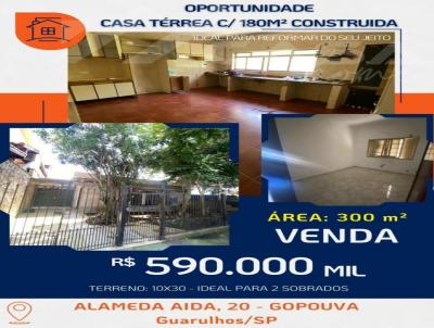 Casa para Venda, em Guarulhos, bairro Gopouva