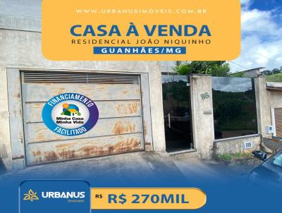 Casa para Venda, em Guanhes, bairro Joo Niquinho, 3 dormitrios, 1 vaga