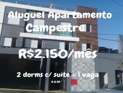 Apartamento 2 dormitrios para Locao, em Santo Andr, bairro Santa Maria, 2 dormitrios, 2 banheiros, 1 sute, 1 vaga