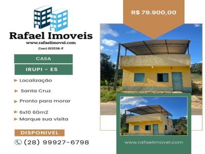 Casa para Venda, em Irupi, bairro Santa Cruz