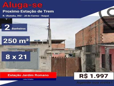 Casa para Locao, em Itaquaquecetuba, bairro Jardim do Carmo, 4 dormitrios, 1 banheiro, 1 sute, 10 vagas