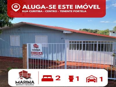 Casa para Locao, em Tenente Portela, bairro CENTRO, 2 dormitrios, 1 banheiro, 1 vaga