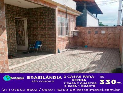 Casa para Venda, em So Gonalo, bairro Brasilndia, 3 dormitrios, 2 banheiros, 1 vaga