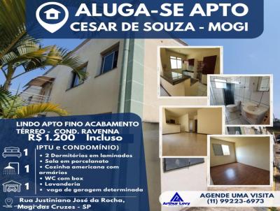 Apartamento para Locao, em Mogi das Cruzes, bairro Vila Nova Aparecida, 2 dormitrios, 1 banheiro, 1 vaga