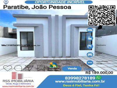 Casa para Venda, em Joo Pessoa, bairro Paratibe, 2 dormitrios, 1 banheiro, 1 sute, 1 vaga